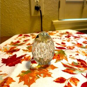 Crystal Multi  Facet  Egg with Made in Hungry